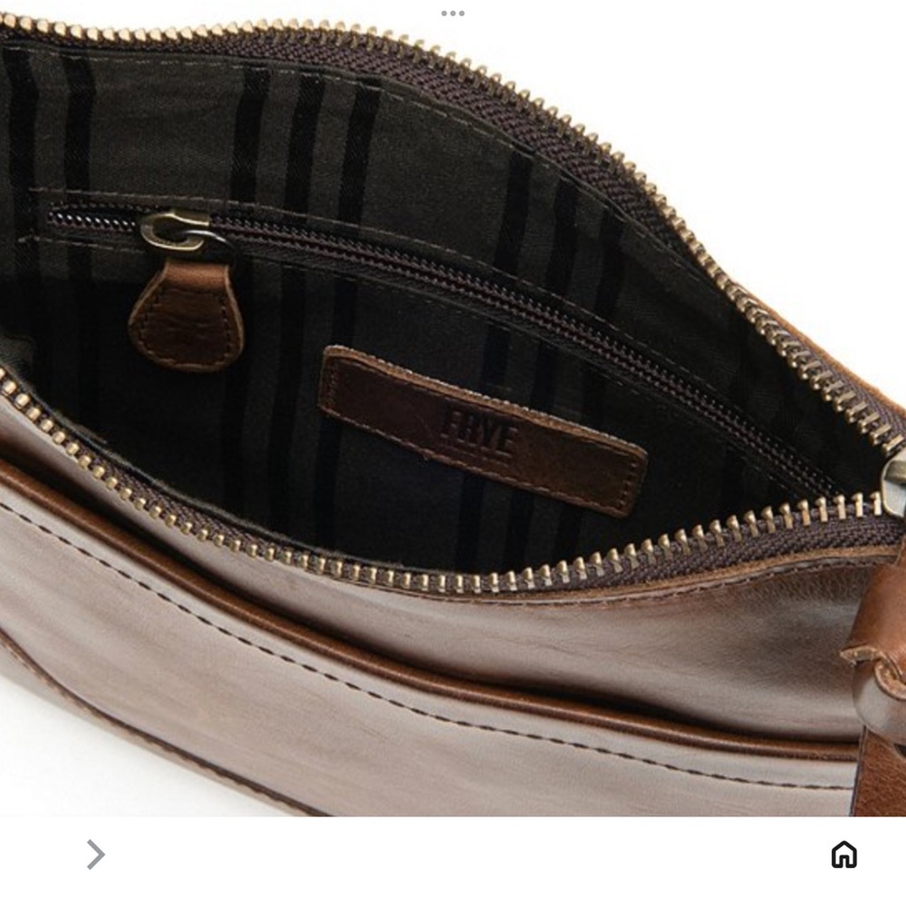 FRYE Melissa Swing Italian Leather Crossbody Bag - Picture 6 of 8